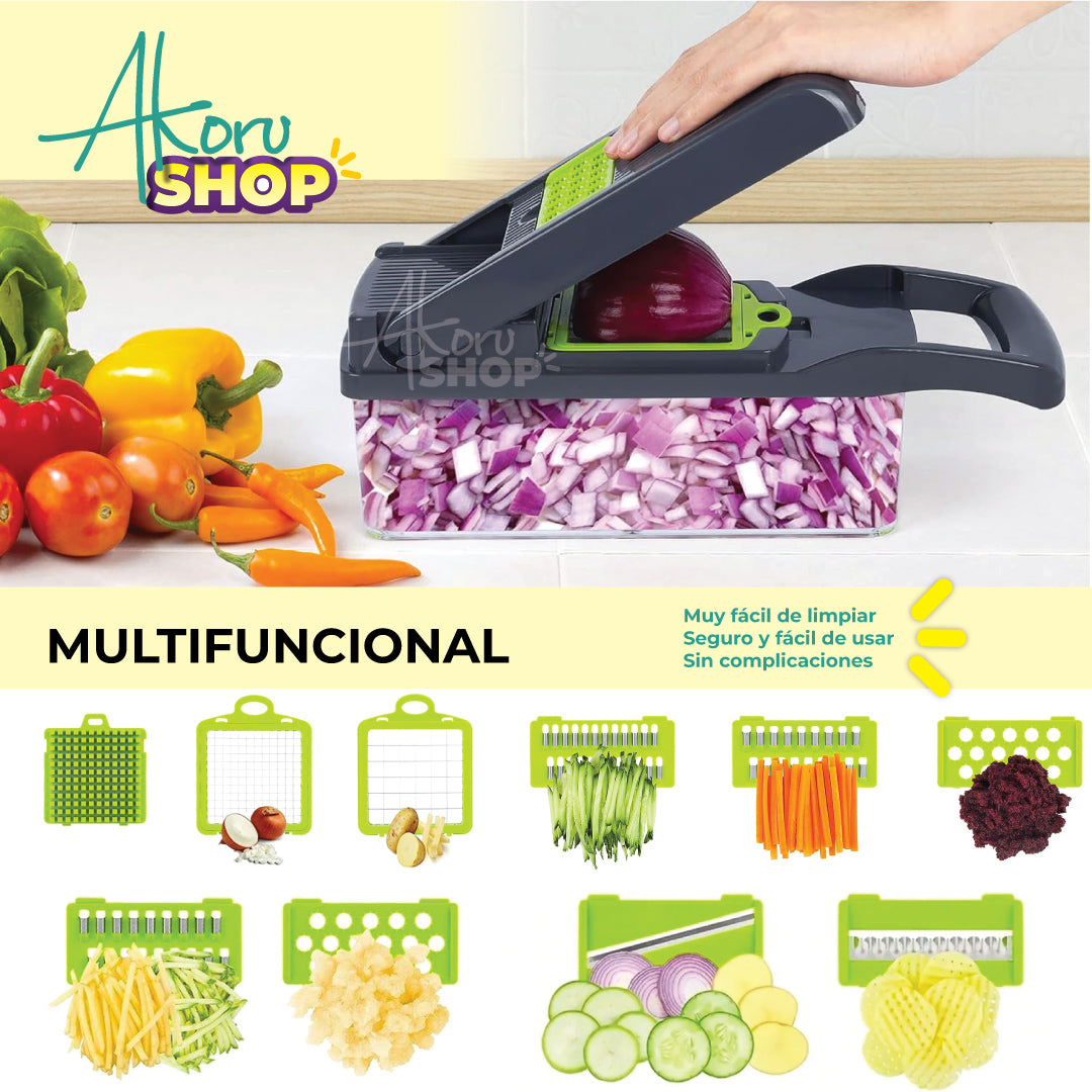 🍅 🥕 🥦 ¡Transforma tu cocina con la Ralladora-Mandolina SuperChef! 🥒 🥝 🍈