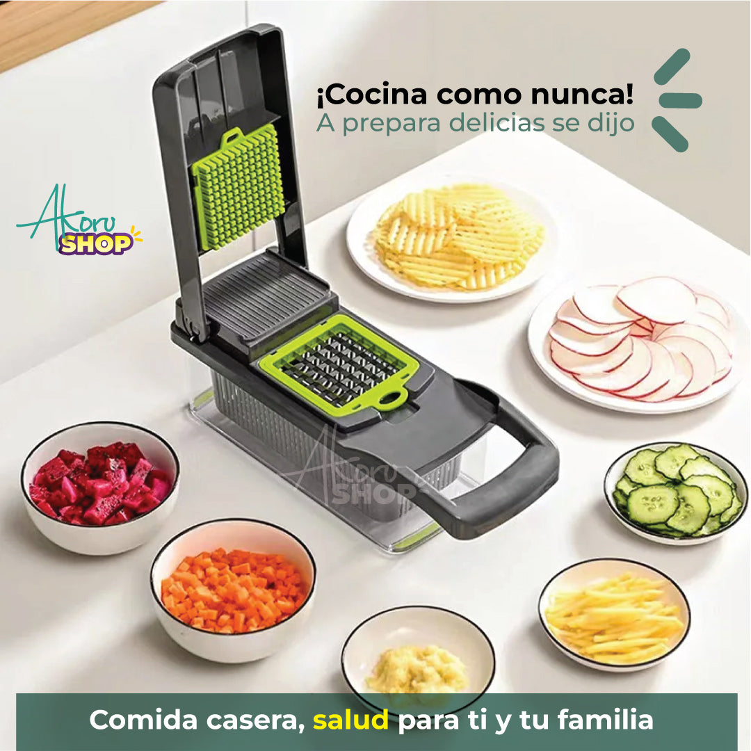 🍅 🥕 🥦 ¡Transforma tu cocina con la Ralladora-Mandolina SuperChef! 🥒 🥝 🍈