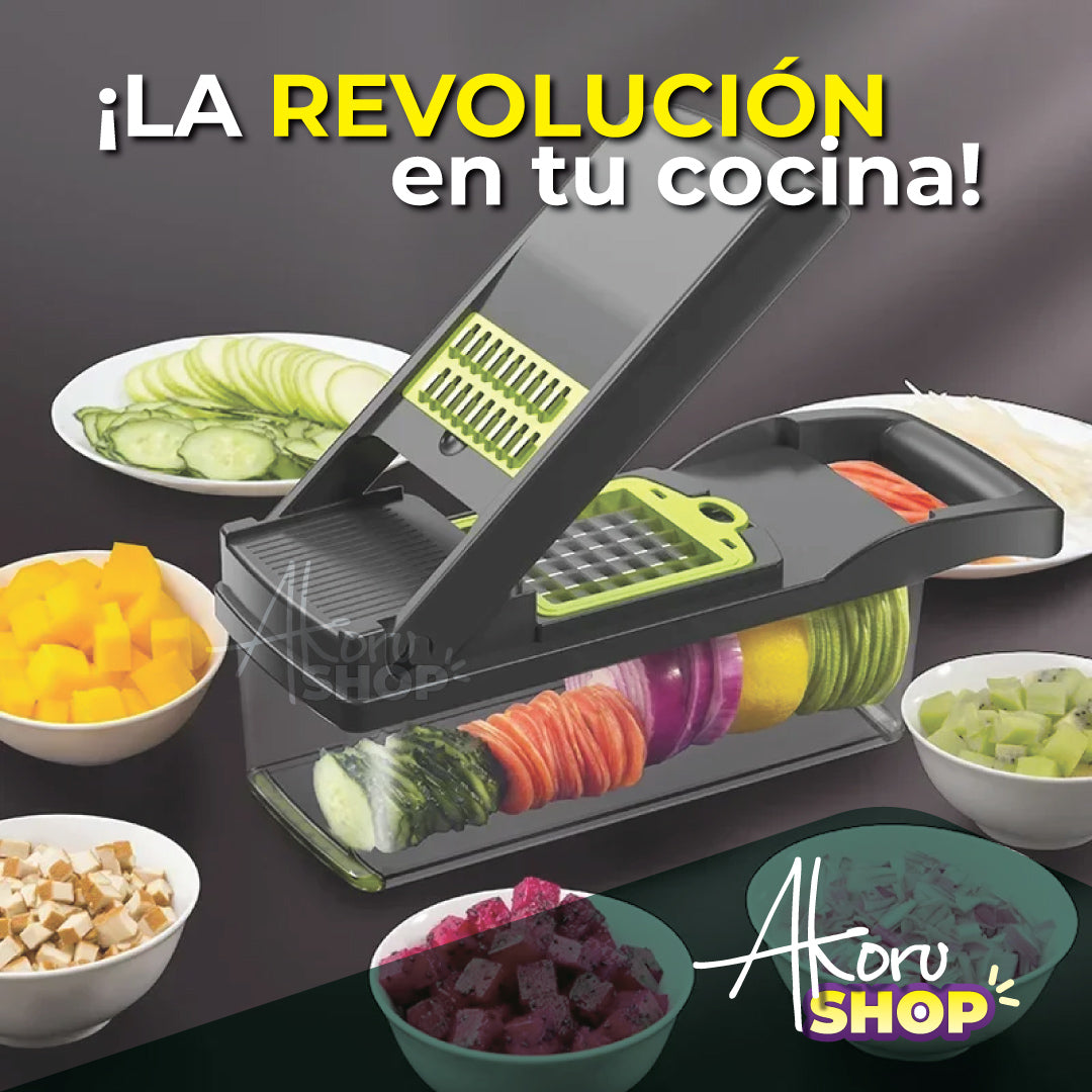 🍅 🥕 🥦 ¡Transforma tu cocina con la Ralladora-Mandolina SuperChef! 🥒 🥝 🍈