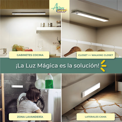 ✨ 🛏️ LUZ MÁGICA >> SENSOR DE MOVIMIENTO... ilumina tus noches 🤞💡