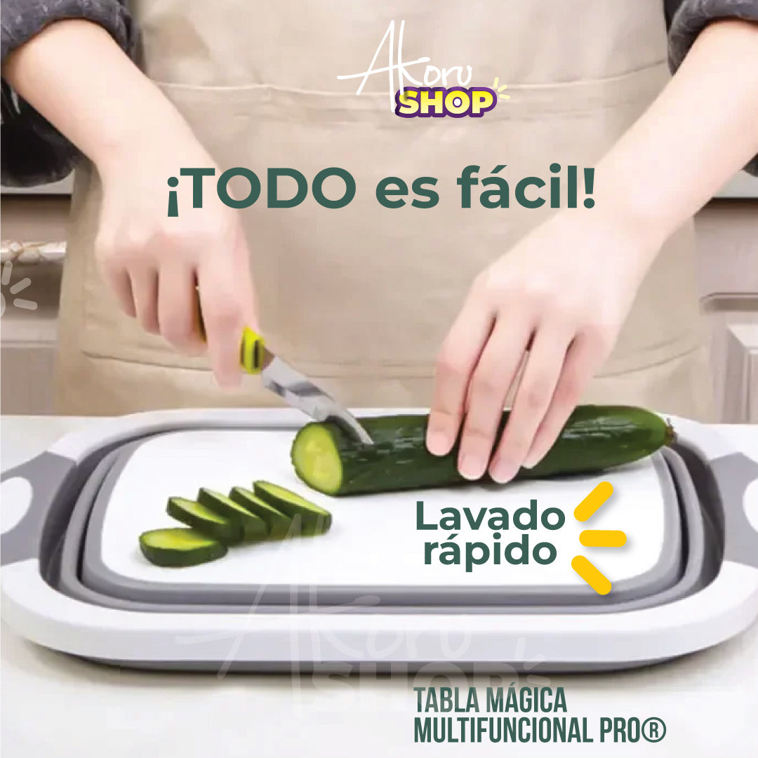 TABLA MÁGICA MULTIFUNCIONAL PRO® El placer de cocinar con amor 💖🍽️ ENVÍO GRATIS