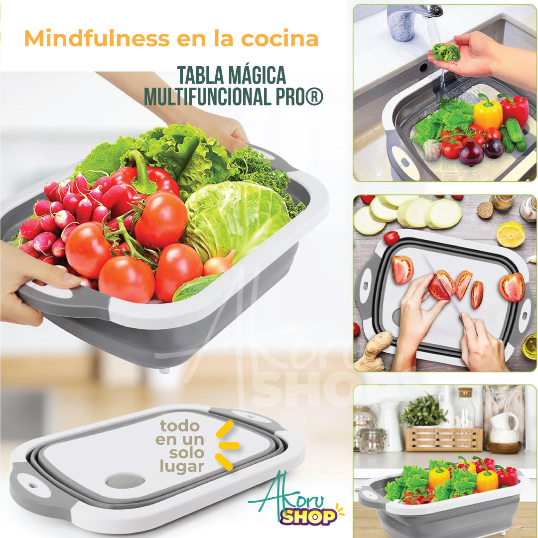 TABLA MÁGICA MULTIFUNCIONAL PRO® El placer de cocinar con amor 💖🍽️ ENVÍO GRATIS