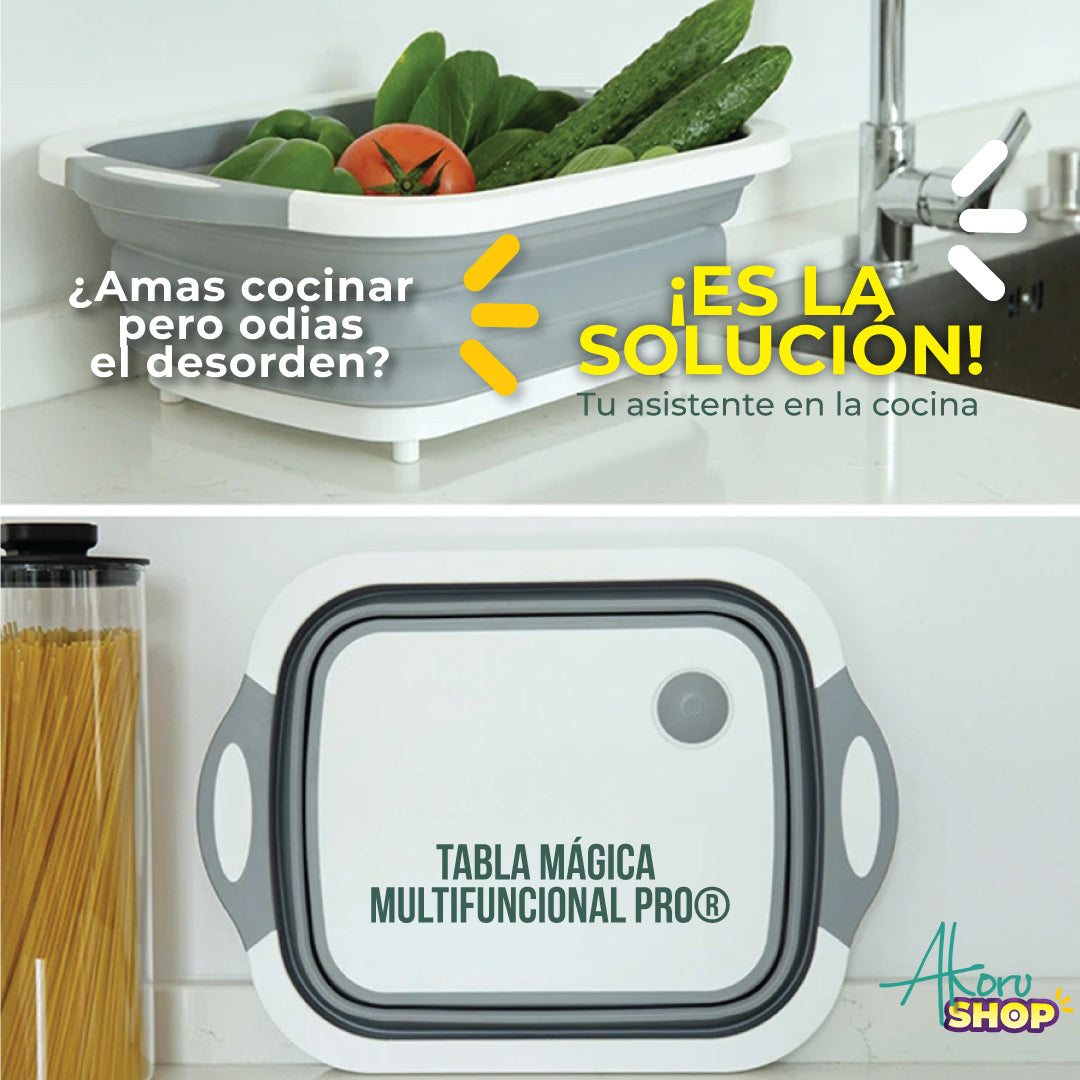 TABLA MÁGICA MULTIFUNCIONAL PRO® El placer de cocinar con amor 💖🍽️ ENVÍO GRATIS